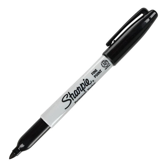 CANETA SHARPIE FINE PERMANENTE PRETO