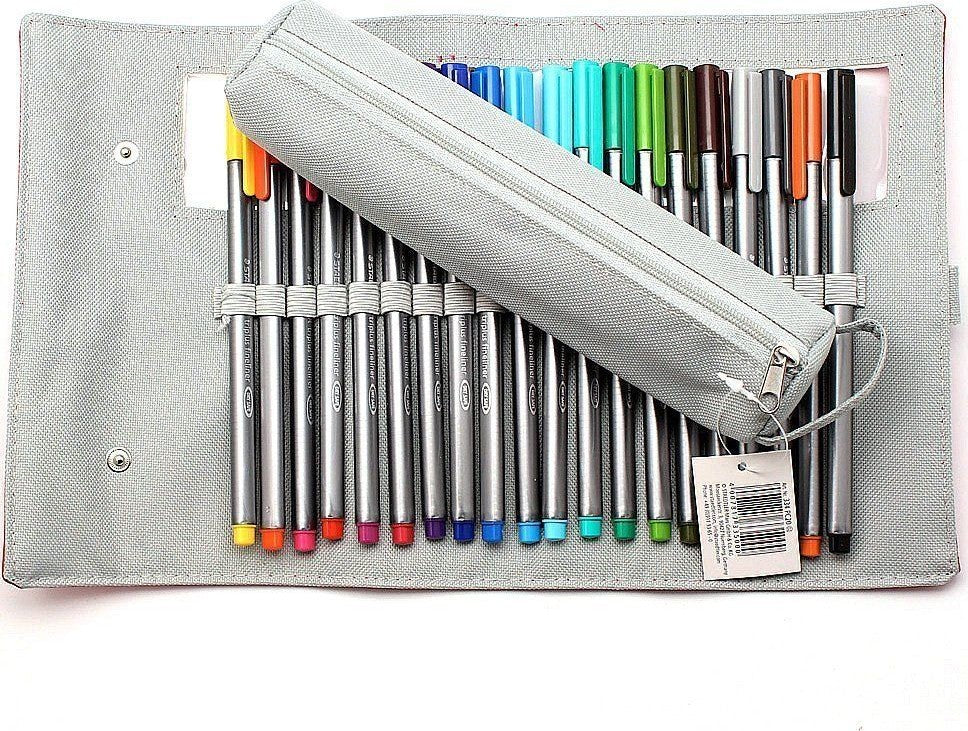 CANETA STAEDTLER TRIPLUS FINELINER 20 CORES FLEXIVEL