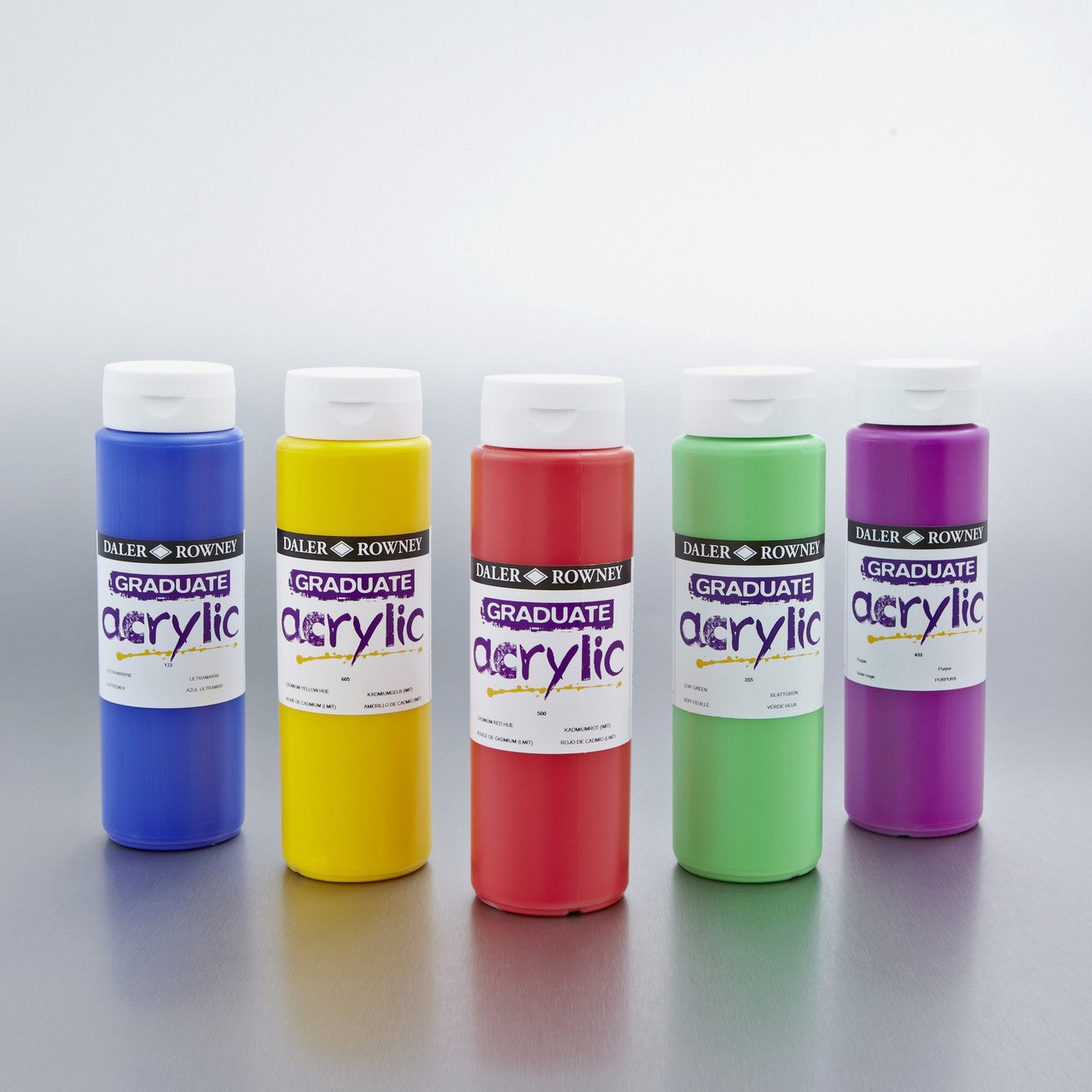 ACRILICA DALER ROWNEY GRADUATE 500ML 540 VERMELHO PRIMARIO