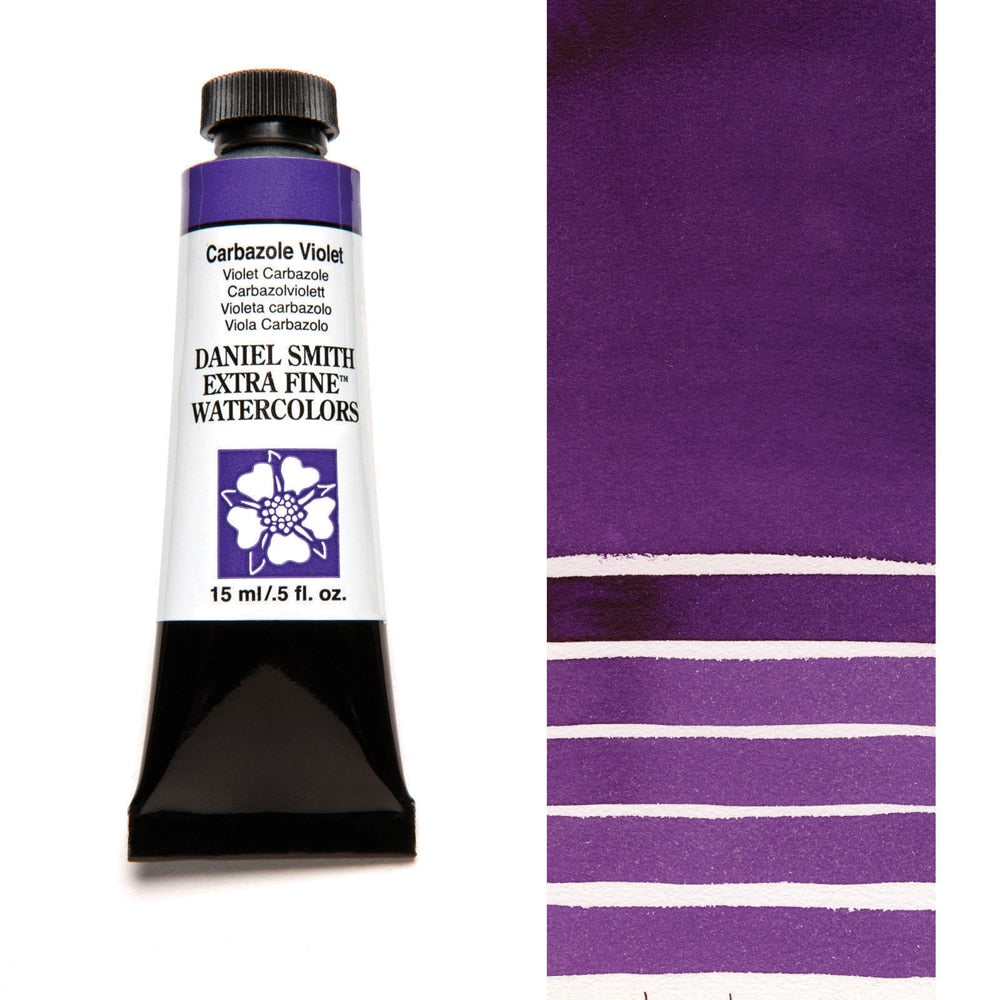 AQUARELA DANIEL SMITH 05ml EXTRA FINE Carbazole Violet 019