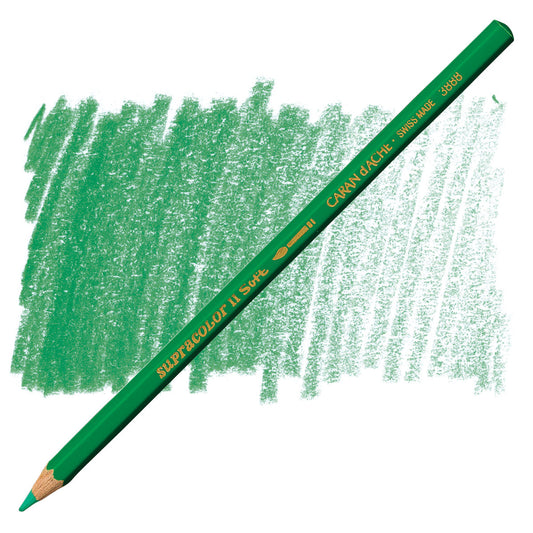 LAPIS AQUARELAVEL CARAN D´ACHE SUPRACOLOR 220 GRASS GREEN 3888220