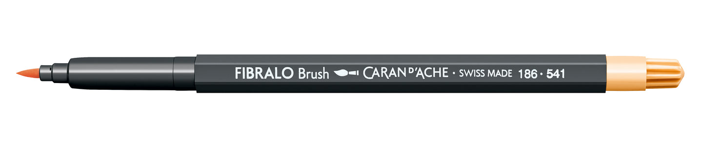 CANETA FIBRALO BRUSH 541 AMARELO PELE 186541