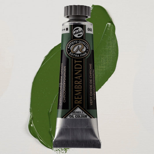 OLEO TALENS REMBRANDT 015ml 668 CHROMIUM OXIDE GREEN S3