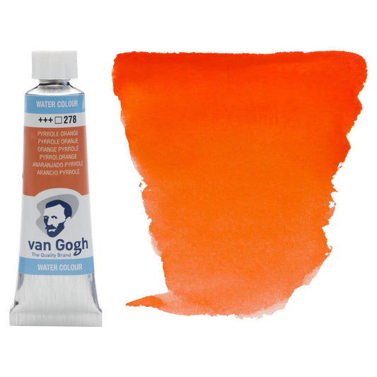 AQUARELA TALENS VAN GOGH 278 PYRROLE ORANGE 10ML