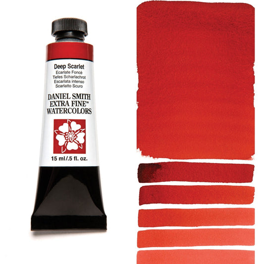 AQUARELA DANIEL SMITH 05ml EXTRA FINE Deep Scarlet 033