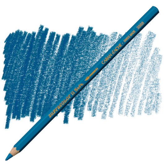 LAPIS AQUARELAVEL CARAN D´ACHE SUPRACOLOR 160 COBALT BLUE 3888160
