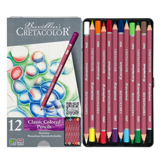 LAPIS COR CRETACOLOR KARMINA 12 CORES 270 12