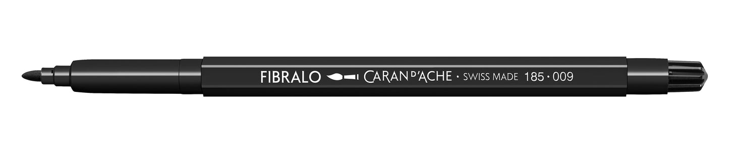 CANETA FIBRALO 009 PRETO 185009