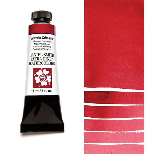 AQUARELA DANIEL SMITH 15ml EXTRA FINE Alizarin Crimson 004