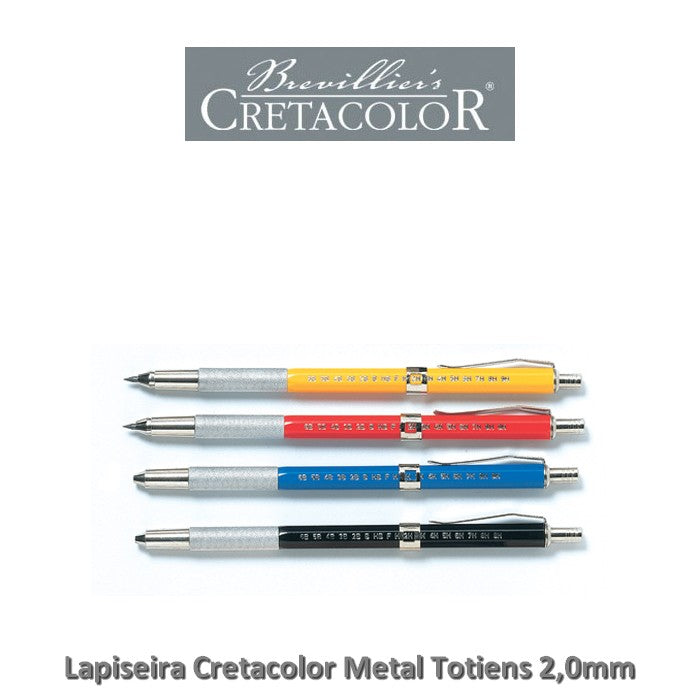 LAPISEIRA CRETACOLOR TOTIENS METAL 2,0MM 21002 UNIDADE