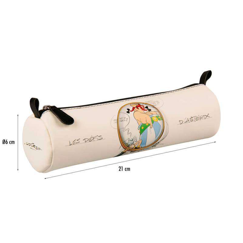 ESTOJO RHODIA ASTERIX DESENHADO SOB A LUPA 6X21CM 813036C