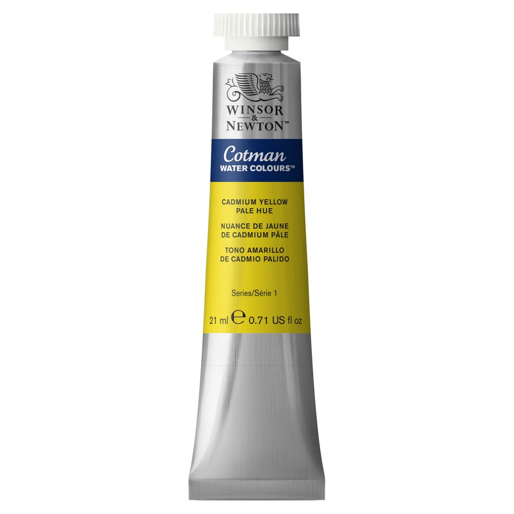 AQUARELA WINSOR NEWTON COTMAN 21ML CADMIUM YELLOW PALE 0308119