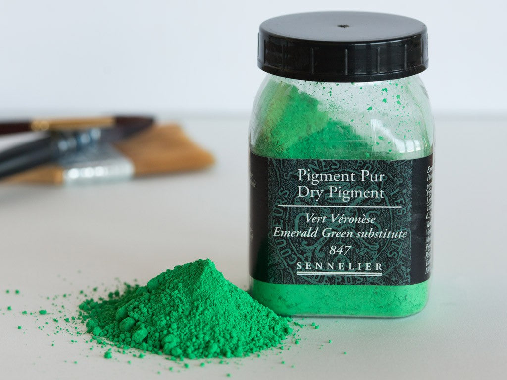 PIGMENTO PURO SENNELIER 847 EMERALD GREEN 180g S2
