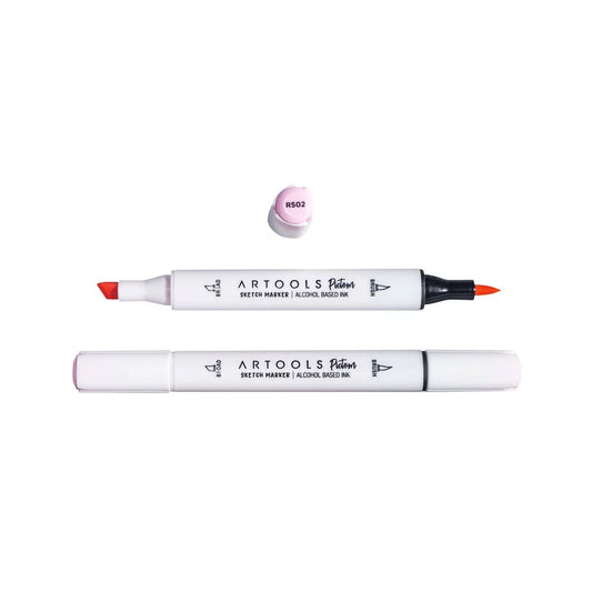 MARCADOR ARTOOLS PICTOM PONTA DUPLA MEDIUM PINK (R502)