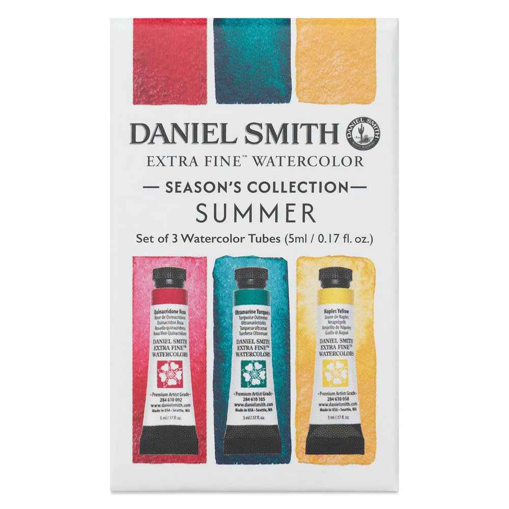 ESTOJO AQUARELA DANIEL SMITH 5ml 03 TUBOS 5ml - SUMMER