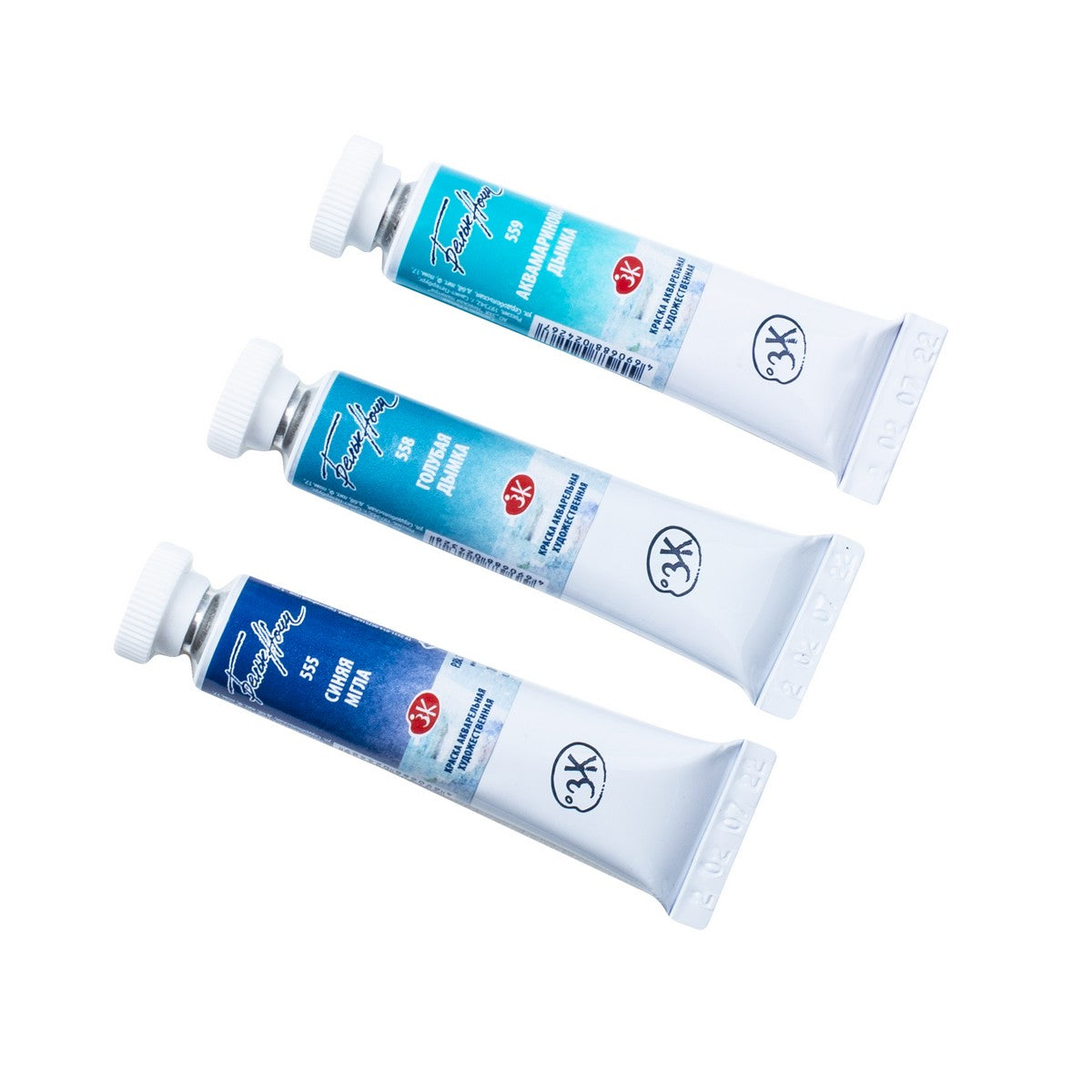 ESTOJO AQUARELA WHITE NIGHTS 03 TUBOS GRANULADAS TONS DE PROFUNDIDADE 10ML