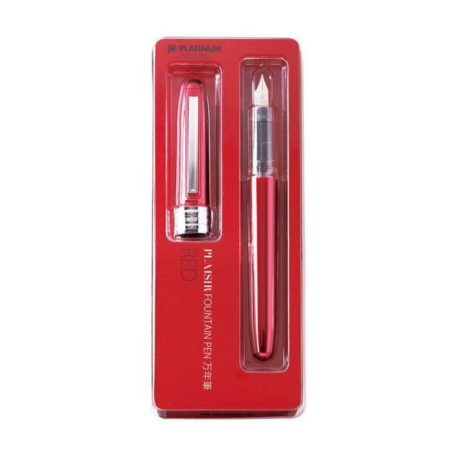 CANETA TINTEIRO PLAISIR PLATINUM 0.5 RED PGB-1000 70