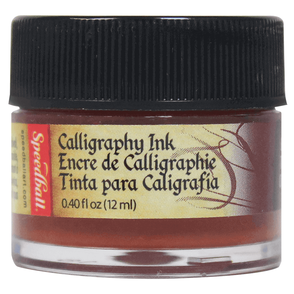 TINTA CALIGRAFIA SPEEDBALL 12ML 3104 TERRA SIENA