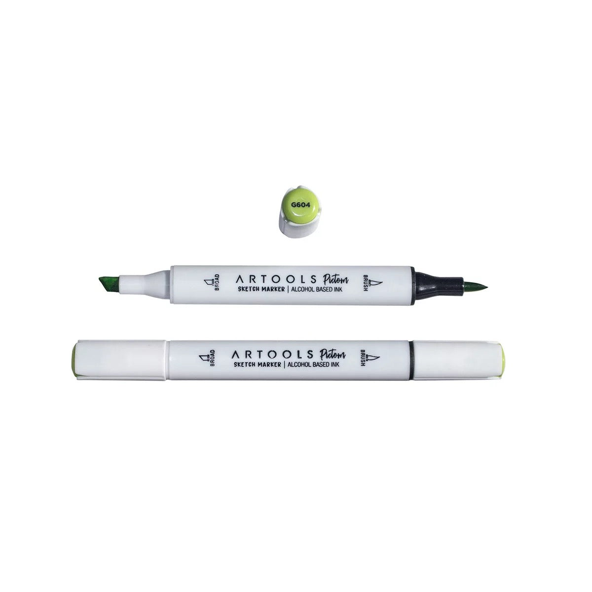 MARCADOR ARTOOLS PICTOM PONTA DUPLA RESEDA (G604)