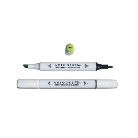 MARCADOR ARTOOLS PICTOM PONTA DUPLA RESEDA (G604)