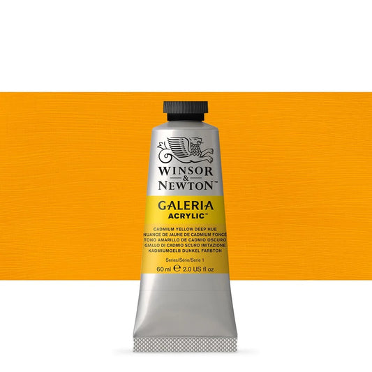 ACRILICA WINSOR NEWTON GALERIA 60ml 115 CADMIUM YELLOW DEEP HUE