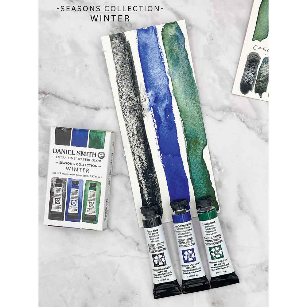 ESTOJO AQUARELA DANIEL SMITH 5ml 03 TUBOS 5ml - WINTER