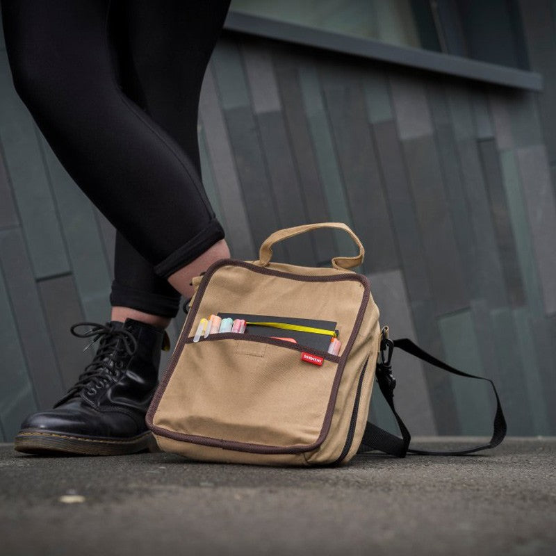 ESTOJO P/ LAPIS DERWENT CARRY-ALL C/ ALÇA P/ 132 UNIDADES