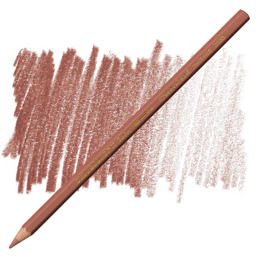 LAPIS AQUARELAVEL CARAN D´ACHE SUPRACOLOR 043 BROWNISH ORANGE 3888043