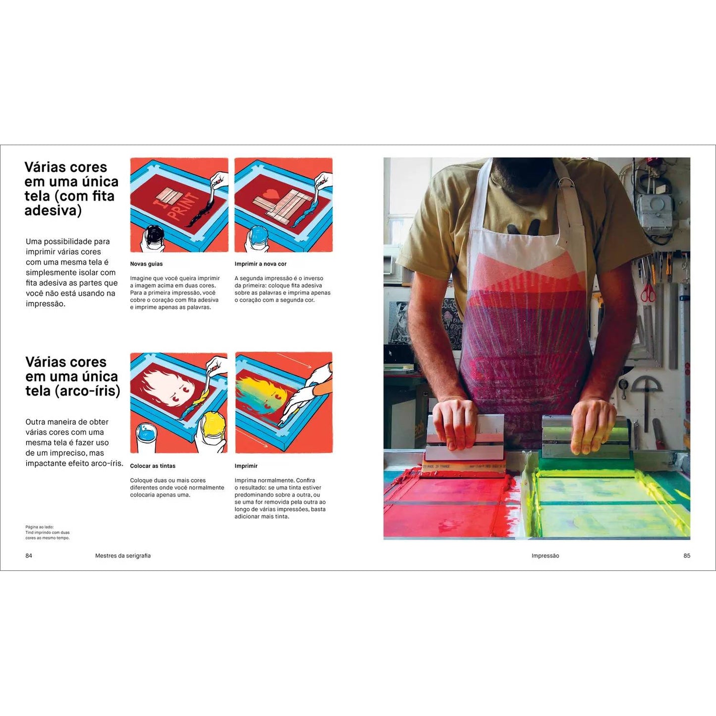 LIVRO "MESTRES DA SERIGRAFIA" KOMURKO/BENDANDI/DEMORATTI