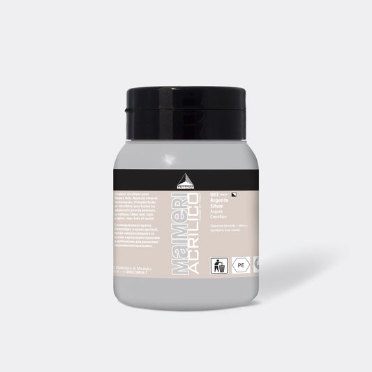 ACRILICA MAIMERI ACRILICO 0500ML 003 PRATA METALICO