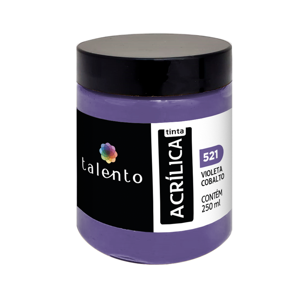 ACRILICA TALENTO 250ML 521 VIOLETA COBALTO
