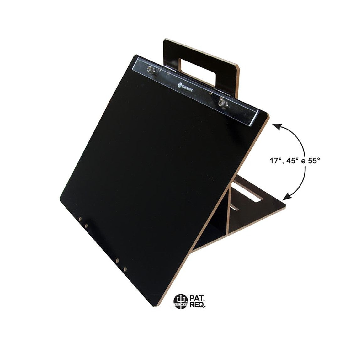 PRANCHETINHA PORTATIL ARTICULADA A3 LACA PRETA 4819-A3PL  TR