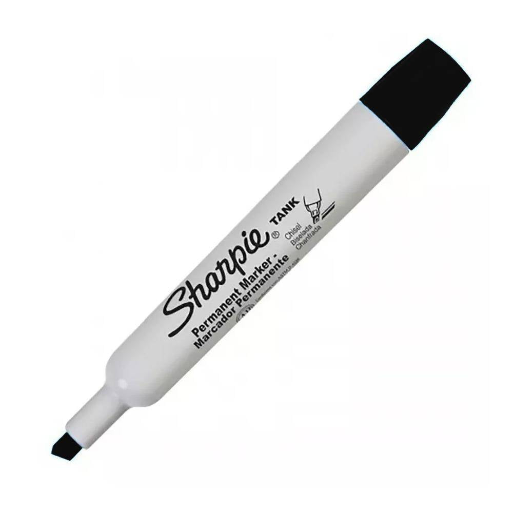 CANETA SHARPIE TANK PRETA PERMANENTE