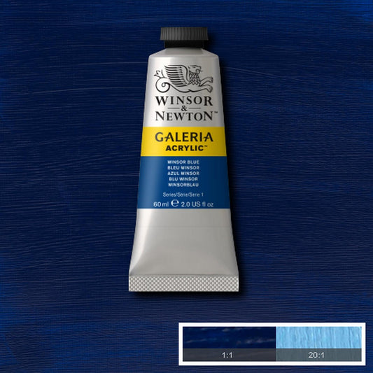 ACRILICA WINSOR NEWTON GALERIA 60ml 706 WINSOR BLUE 2120706