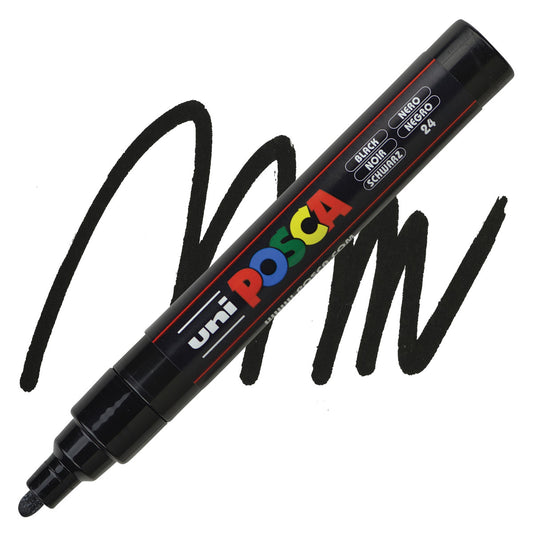 CANETA POSCA PC-5M 24 PRETO