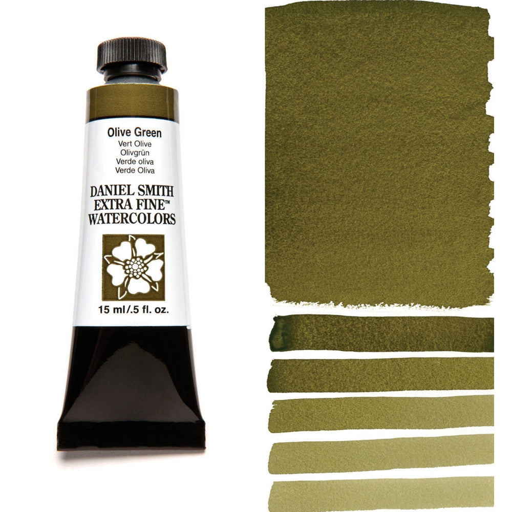 AQUARELA DANIEL SMITH 15ml EXTRA FINE Olive Green 063