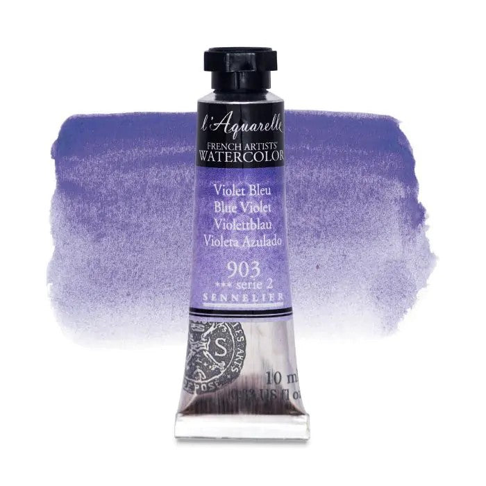 AQUARELA SENNELIER L'AQUARELLE 903 BLUE VIOLET 10ml S2