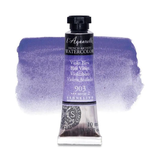 AQUARELA SENNELIER L'AQUARELLE 903 BLUE VIOLET 10ml S2