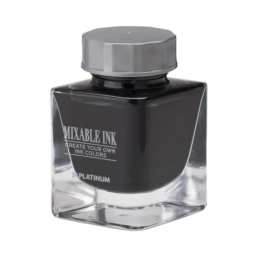 TINTA CALIGRAFIA PLATINUM MIXABLE 20ML SMOKE BLACK INKM-1000 1