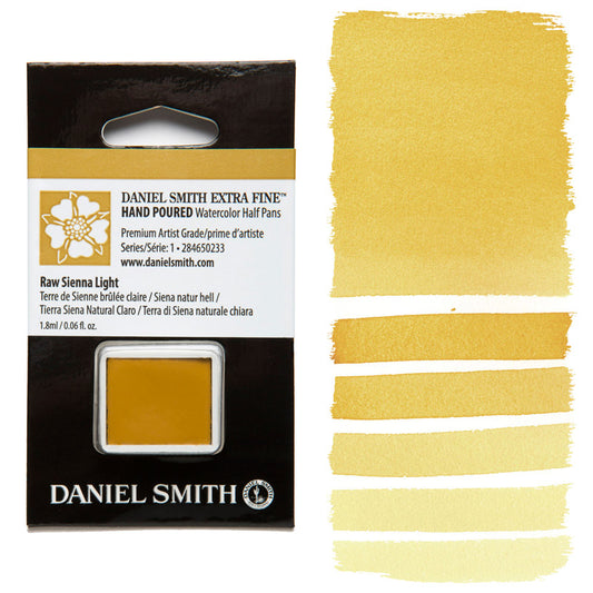 AQUARELA DANIEL SMITH HALF PAN RAW SIENNA LIGHT 233
