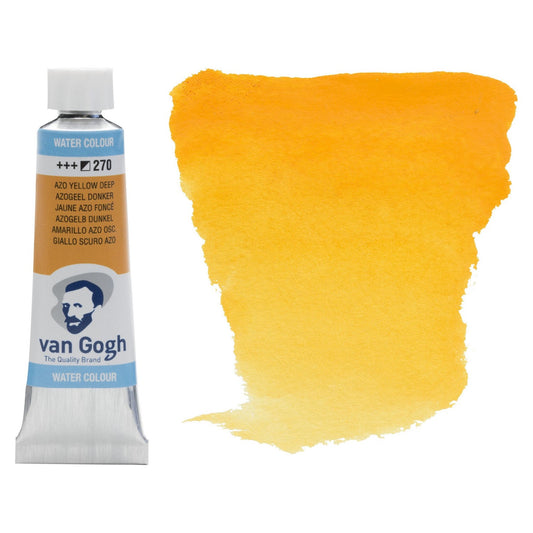 AQUARELA TALENS VAN GOGH 270 YELLOW DEEP 10ML