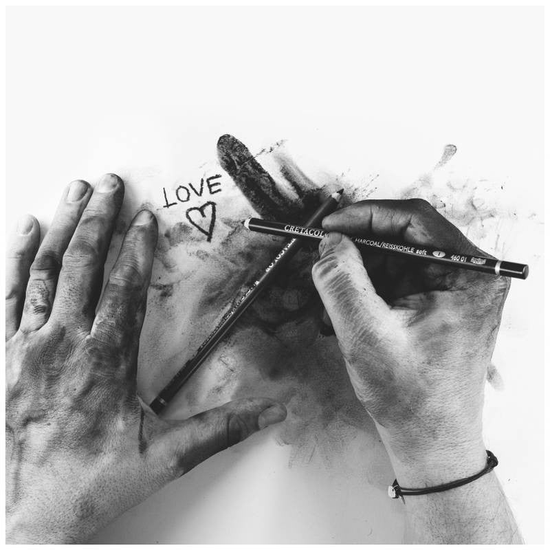 ESTOJO LAPIS ESBOCO CRETACOLOR BLACK & WHITE BOX 25 PECAS