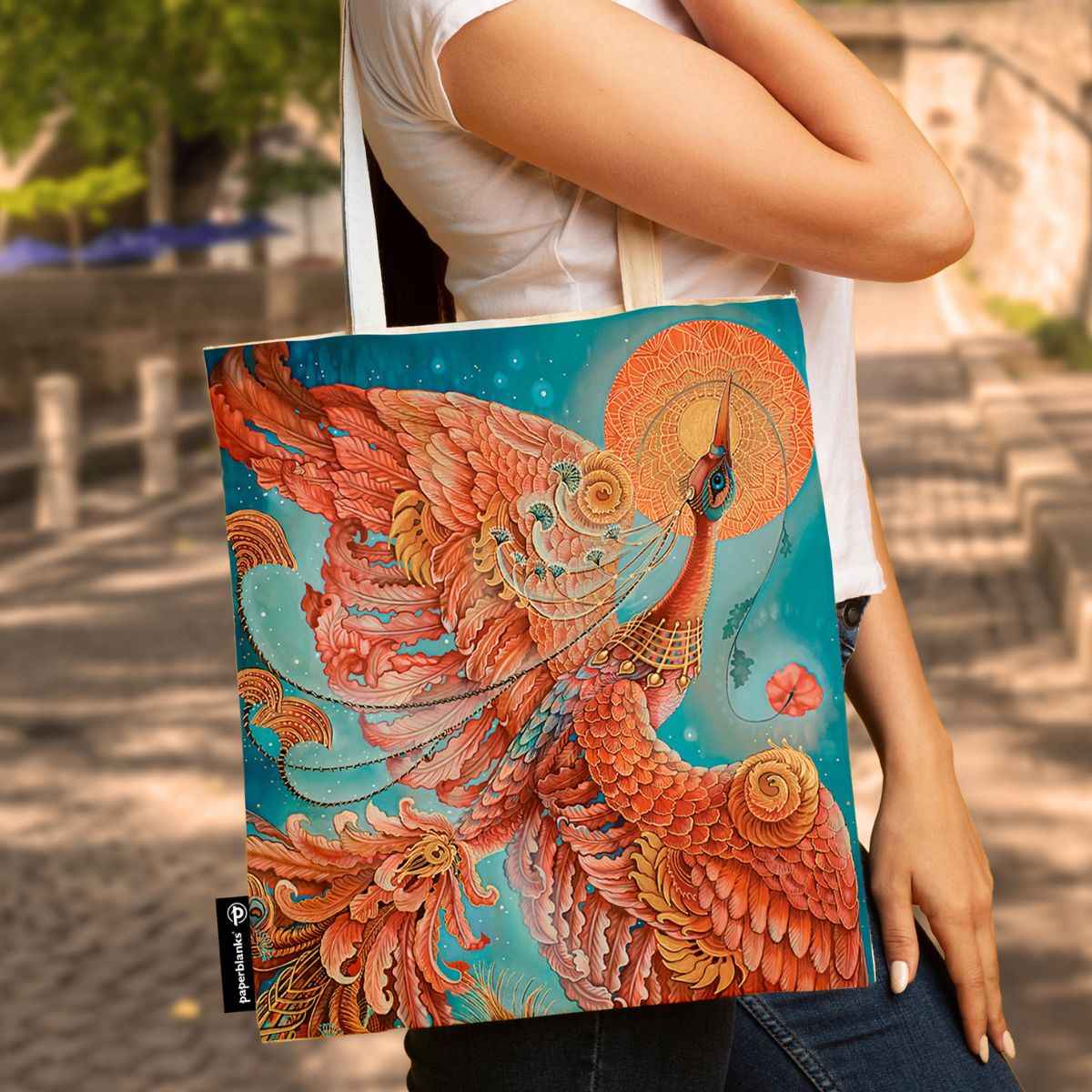 SACOLA CANVAS BAG PAPERBLANKS FIREBIRD 9754-9