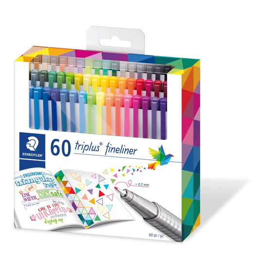 CANETA STAEDTLER TRIPLUS FINELINER 60 CORES 334 C60