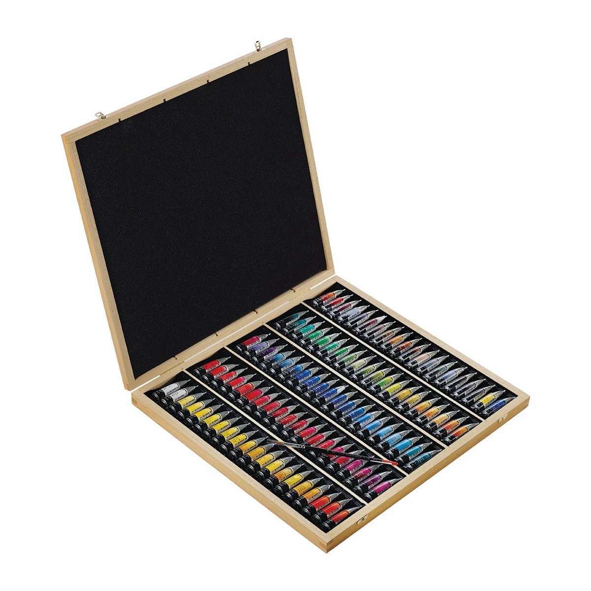 ESTOJO AQUARELA SENNELIER L'AQUARELLE 100 CORES MADEIRA 10ML