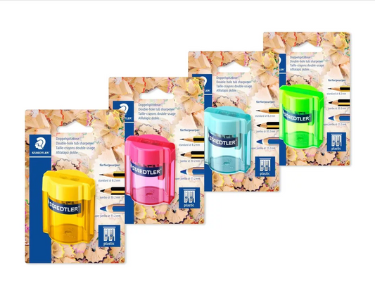 APONTADOR DUPLO STAEDTLER C/ DEPOSITO 513006BK