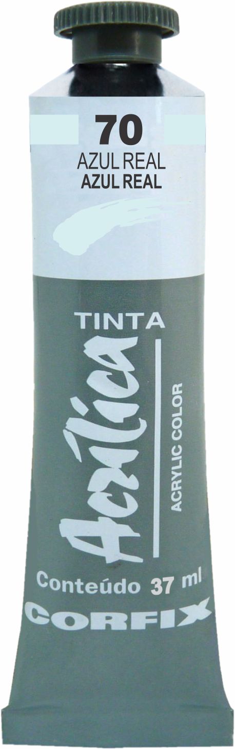 ACRILICA CORFIX 37ML 70 AZUL REAL