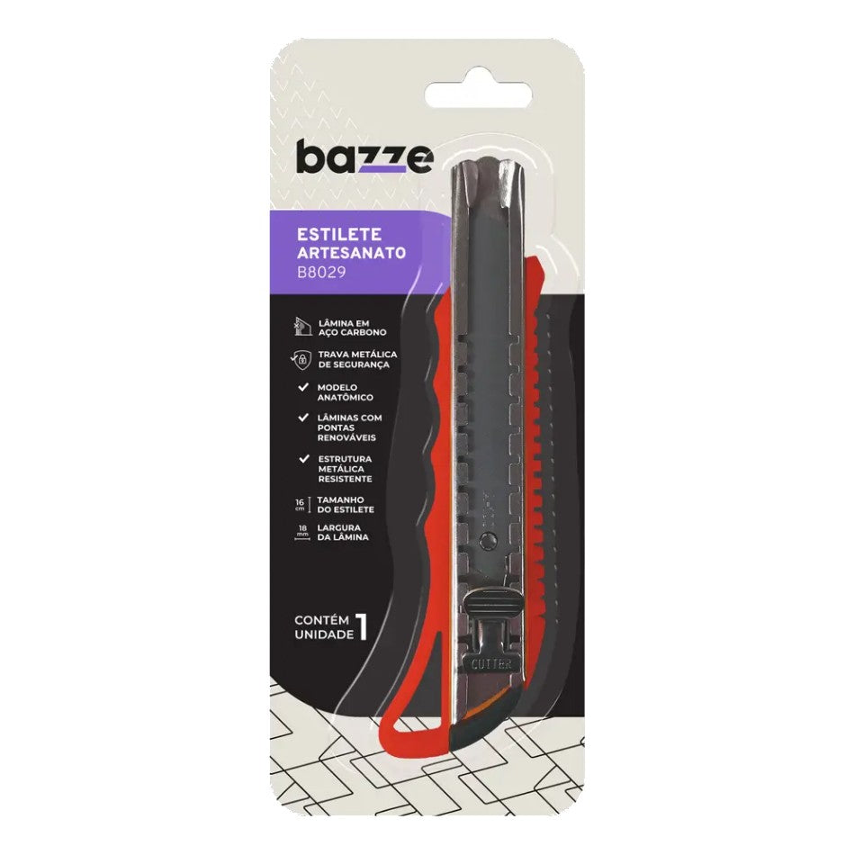 ESTILETE LARGO BAZZE ART 18mm