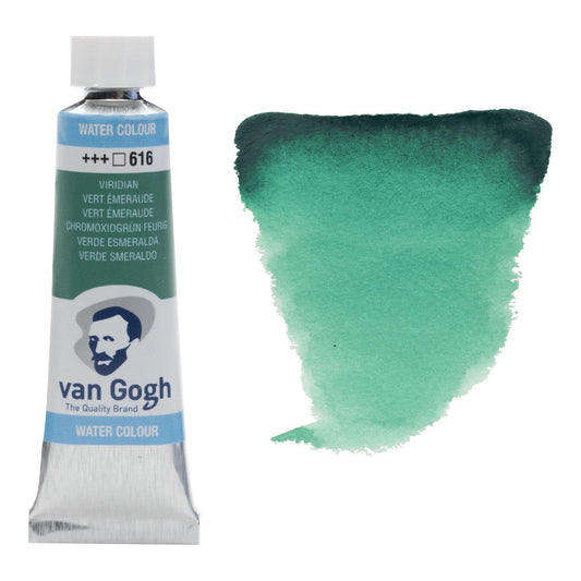 AQUARELA TALENS VAN GOGH 616 VIRIDIAN 10ml