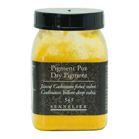 PIGMENTO PURO SENNELIER 543 CADMIUM YELLOW DEEP 100g S2